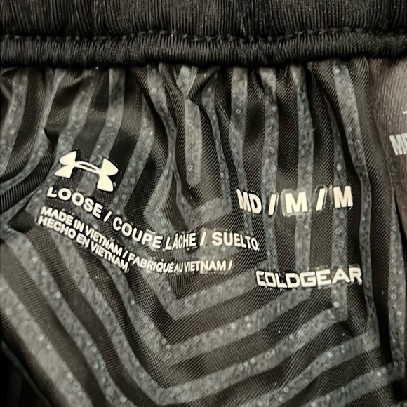 New Under Armour Storm ColdGear Infrared Pant Loose Fit Black 1247771 Medium - Picture 11 of 14